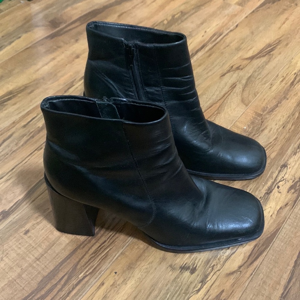 Black booties